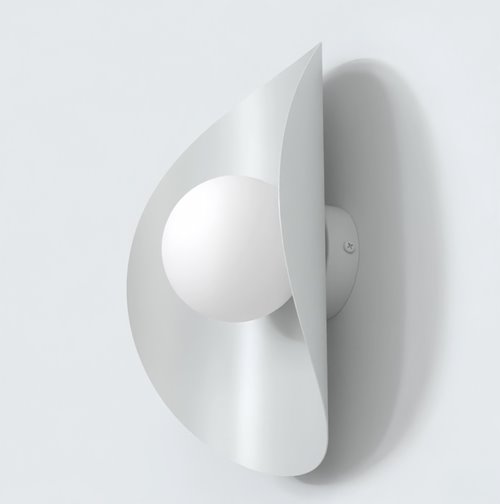 Kinkiet FIERO XL K1 GRAY nowoczesny, szary, metal