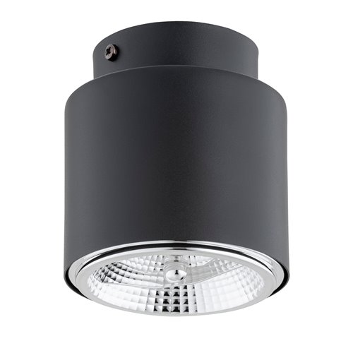 Lampa sufitowa NANO 1 BLACK nowoczesna, listwa, czarny