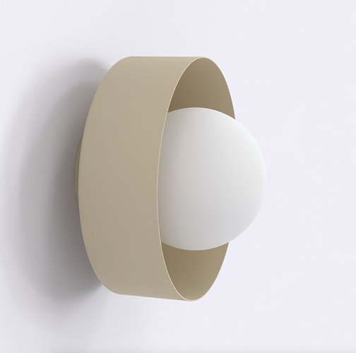 Kinkiet LULU K1 MOKKA nowoczesny, beżowy, metal