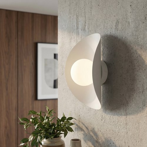 Kinkiet FIERO XL K1 WHITE nowoczesny, biały, metal