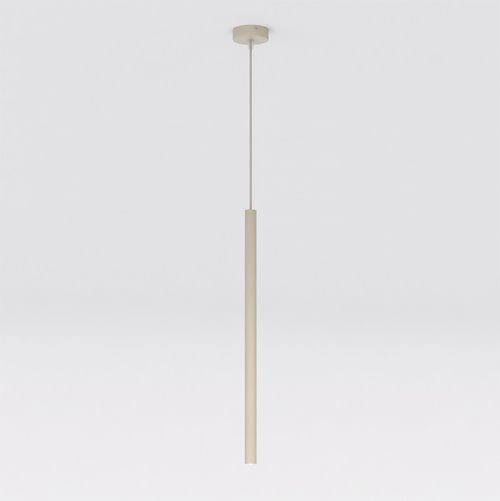 Lampa wisząca SELTER 1 MOKKA beżowa, glamour, sople