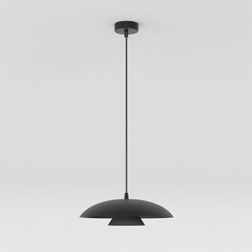 Lampa wisząca BABEL 1 BLACK nowoczesna, czarna, metal