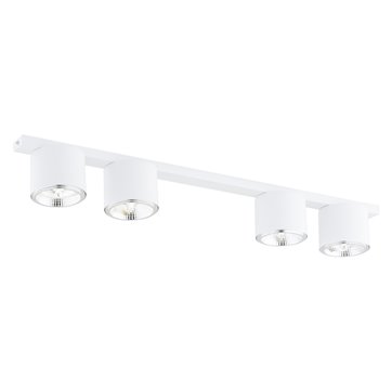 Lampa sufitowa NANO 4 WHITE minimalistyczna, listwa, biały