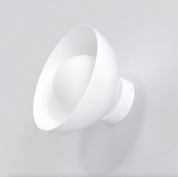 Kinkiet BIBI K1 WHITE nowoczesny, biały, metal