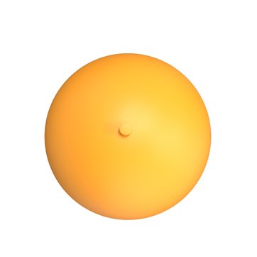 Kinkiet MUSH K2 OR ORANGE loft, pomarańczowy, metal
