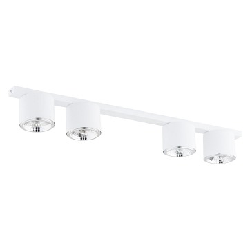 Lampa sufitowa NANO 4 WHITE minimalistyczna, listwa, biały