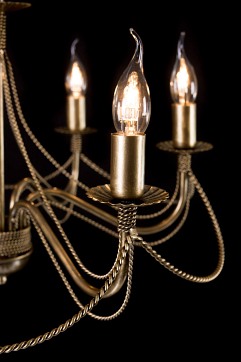 Żyrandol TORI 3 GOLD tradycyjny, klasyczny, złoty