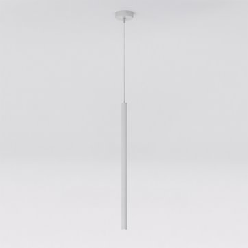 Lampa wisząca SELTER 1 GRAY glamour, sople, szara