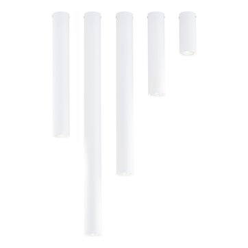 Lampa sufitowa TECNO 1L WHITE nowoczesna, spot, biała