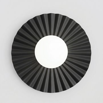 Kinkiet UMBRA M K1 BLACK OPAL nowoczesny, czarny, metal fala