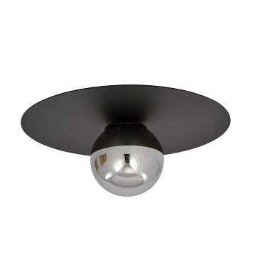 Lampa sufitowa SOLAR 1 BLACK/GRAFIT nowoczesna czarna/grafit