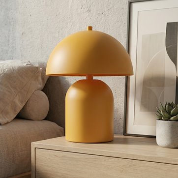Lampka nocna MUSH LN2 OR ORANGE metal, pomarańczowa, loft