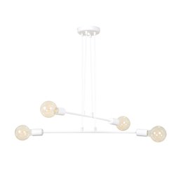 Lampa wisząca MULTIPO 4 WHITE nowoczesna, loft, biała