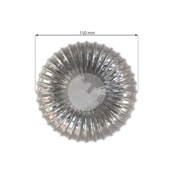 Klosz szklany VIBRA grafit