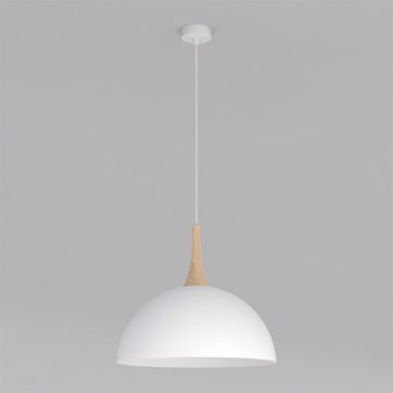 Lampa wisząca NAUTICA 1L WHITE nowoczesna, biała, metal