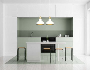 Lampa wisząca IBOR 2 WHITE wyjątkowa regulowana biało/złota