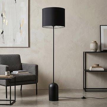 Lampa podłogowa ASPEN LP1 BLACK/WHITE wyjątkowa