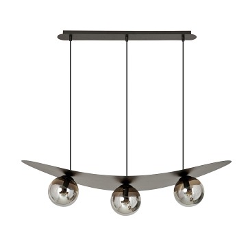 Lampa wisząca AURA 3 BL GRAFIT nowoczesna i oryginalna