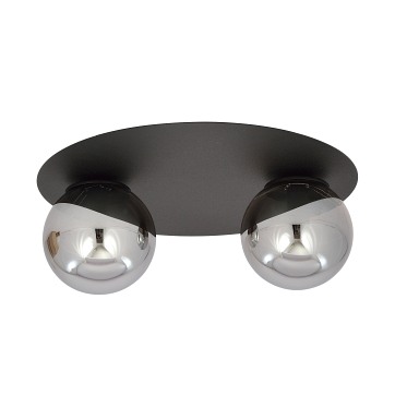 Lampa sufitowa SOLAR 2 BLACK/GRAFIT nowoczesna czarna/grafit