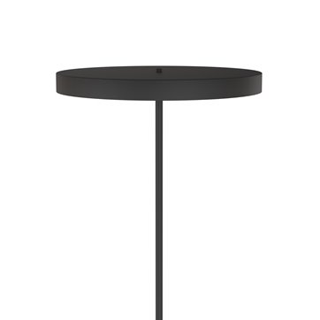 Lampa podłogowa NEMO LP3 BL BLACK loft, czarna, metal