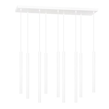 Lampa wisząca SELTER 9 WHITE nowoczesna, sople, biała