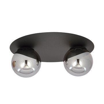 Lampa sufitowa SOLAR 2 BLACK/GRAFIT nowoczesna czarna/grafit