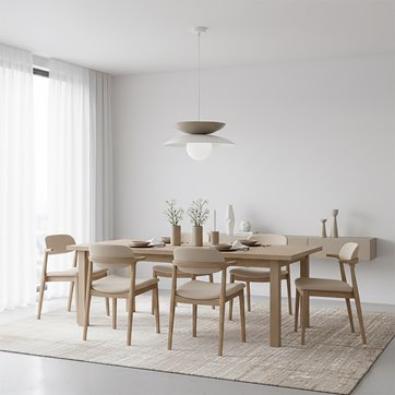 Lampa wisząca NAGOYA 1 WH MOKKA loft, japandi, metal