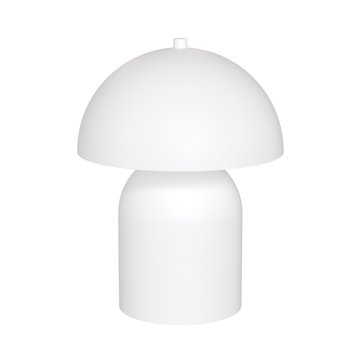 Lampka nocna MUSH LN2 WH WHITE metal, biała, loft