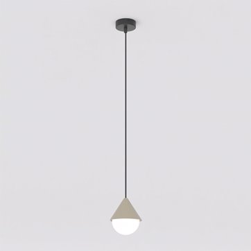 Lampa wisząca GIRO 1 BL MOKKA nowoczesna, beżowa, metal