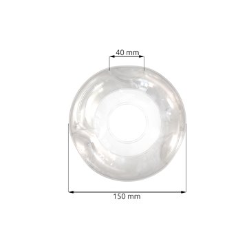 Klosz szklany ISTAR transparentny