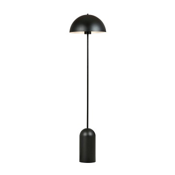 Lampa podłogowa KAVA LP1 BLACK minimalistyczna, czarno/biała