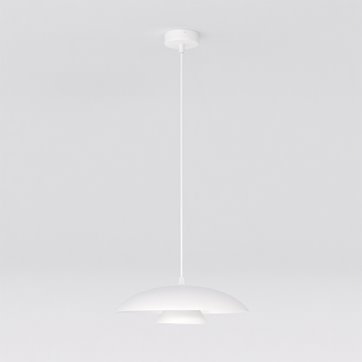 Lampa wisząca BABEL 1 WHITE nowoczesna, biała, metal