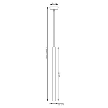 Lampa wisząca SELTER 1 GRAY glamour, sople, szara