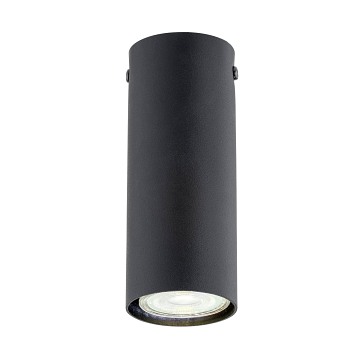 Lampa sufitowa TECNO 1S BLACK nowoczesna, spot, czarna