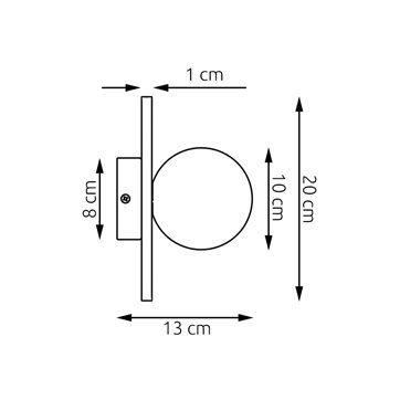 Kinkiet CALMA S K1 GRAY nowoczesny, klosz, filc, szary
