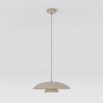 Lampa wisząca BABEL 1 MOKKA nowoczesna, beżowa, metal