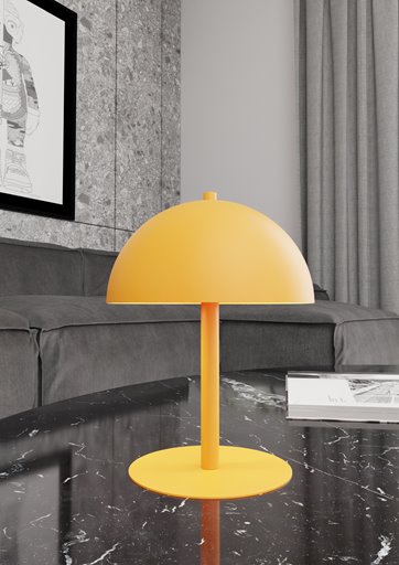 Lampka nocna MOGU LN2 OR ORANGE metal, pomarańczowa, loft