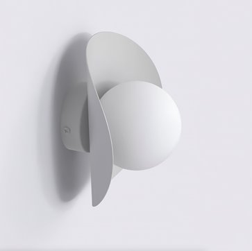 Kinkiet FIERO M K1 GRAY nowoczesny, szary, metal