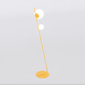 Lampa podłogowa TATU LP2 BL ORANGE nowoczesna, pomarańczowa