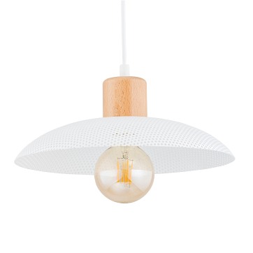 Lampa wisząca KOBE 1 WHITE unikatowy, japandi, skandynawski