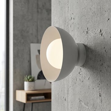 Kinkiet BIBI K1 GRAY nowoczesny, szary, metal