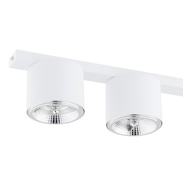 Lampa sufitowa NANO 4 WHITE minimalistyczna, listwa, biały