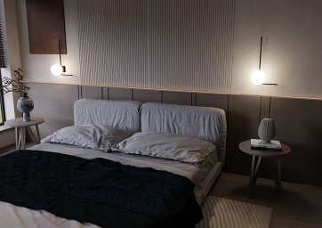 Lampa sufitowa IMAGO 1F BL OPAL loft, klosz, czarna/biała