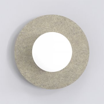 Kinkiet CALMA S K1 BEIGE nowoczesny, klosz, filc, beżowy