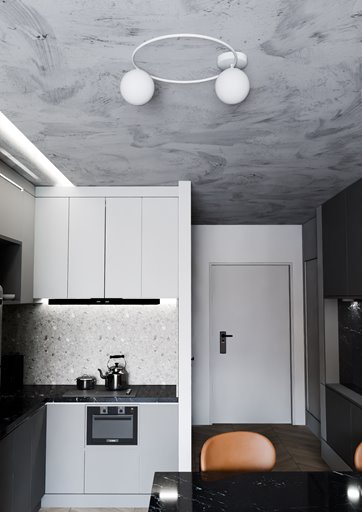 Lampa sufitowa SOPRA 2 WH OPAL plafon klosze kule, biała