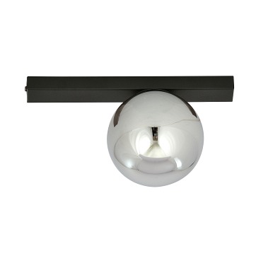 Lampa sufitowa FIT 1 BL/GRAFIT nowoczesna czarna/grafit
