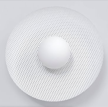 Kinkiet VIBEZ K1 WHITE nowoczesny, biały, metal