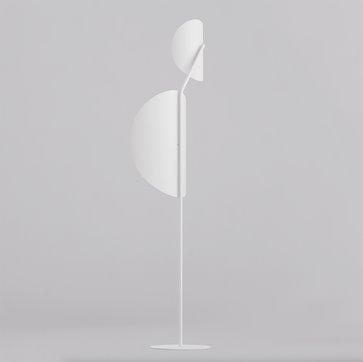 Lampa podłogowa DELULU LP2 WHITE nowoczesna, biała, metal