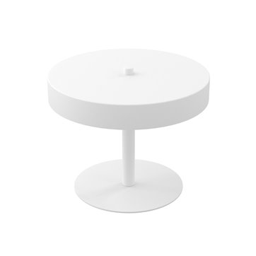 Lampka nocna NEMO LN2 WH WHITE metal, biała, loft