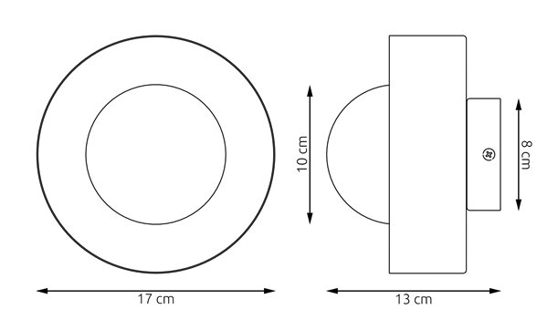 Kinkiet LULU K1 MOKKA nowoczesny, beżowy, metal